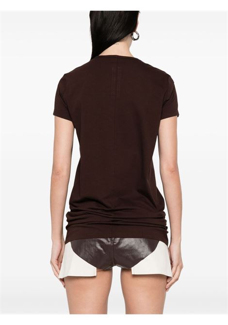 T-shirt Level T in marrone Rick Owens - donna RICK OWENS | RP01E7203JA14